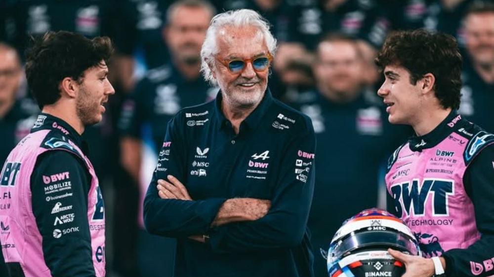 Pierre Gasly, Flavio Briatore y Franco Colapinto sueñan con un 2026 plagado de éxitos.