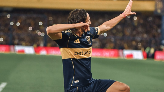 Edinson Cavani habló de su regreso al gol en Boca