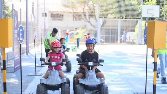 Educación vial en las escuelas de verano