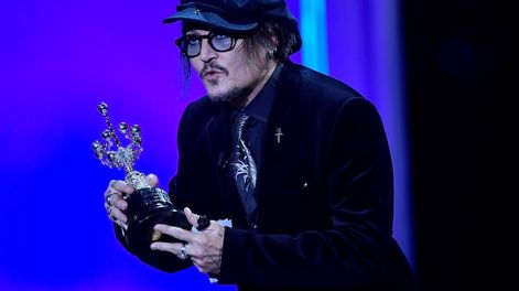 Los Andes | El actor Johnny Depp recibió el Premio Donostia a la trayectoria en el Festival de Cine de San Sebastián.