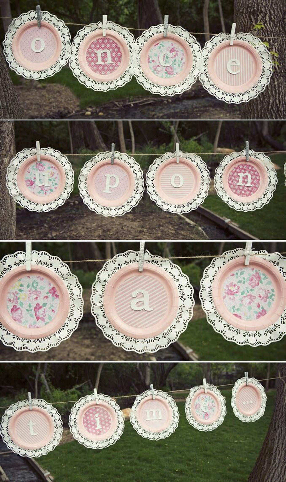 Transforma platos descartables en cuadros decorativos.