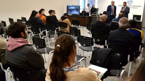 Los Andes | Esta primera convocatoria fue para aquellos que participaron en las llamadas fiestas clandestinas. Foto: Ministerio Público Fiscal