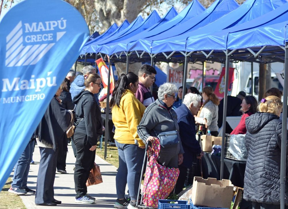 Fin de semana en Maipú: vuelve el mercado Del productor a tu mesa y más actividades