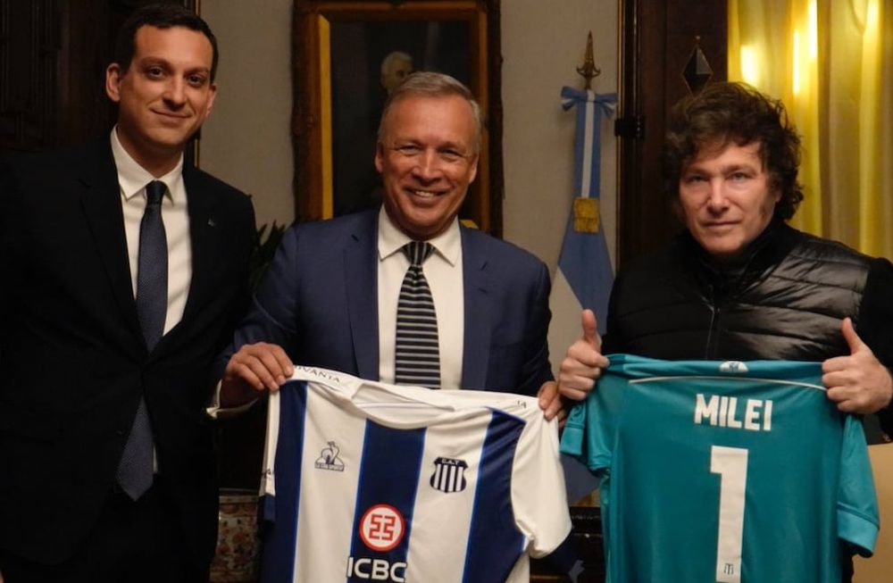 Con el apoyo de Javier Milei, Fassi y Talleres de Córdoba le declaron la guerra a Chiqui Tapia. / Gentileza.