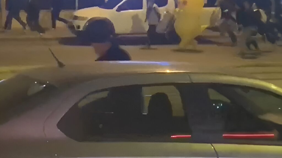 Pikachu escapa de la policía durante protestas en Turquía.&nbsp;