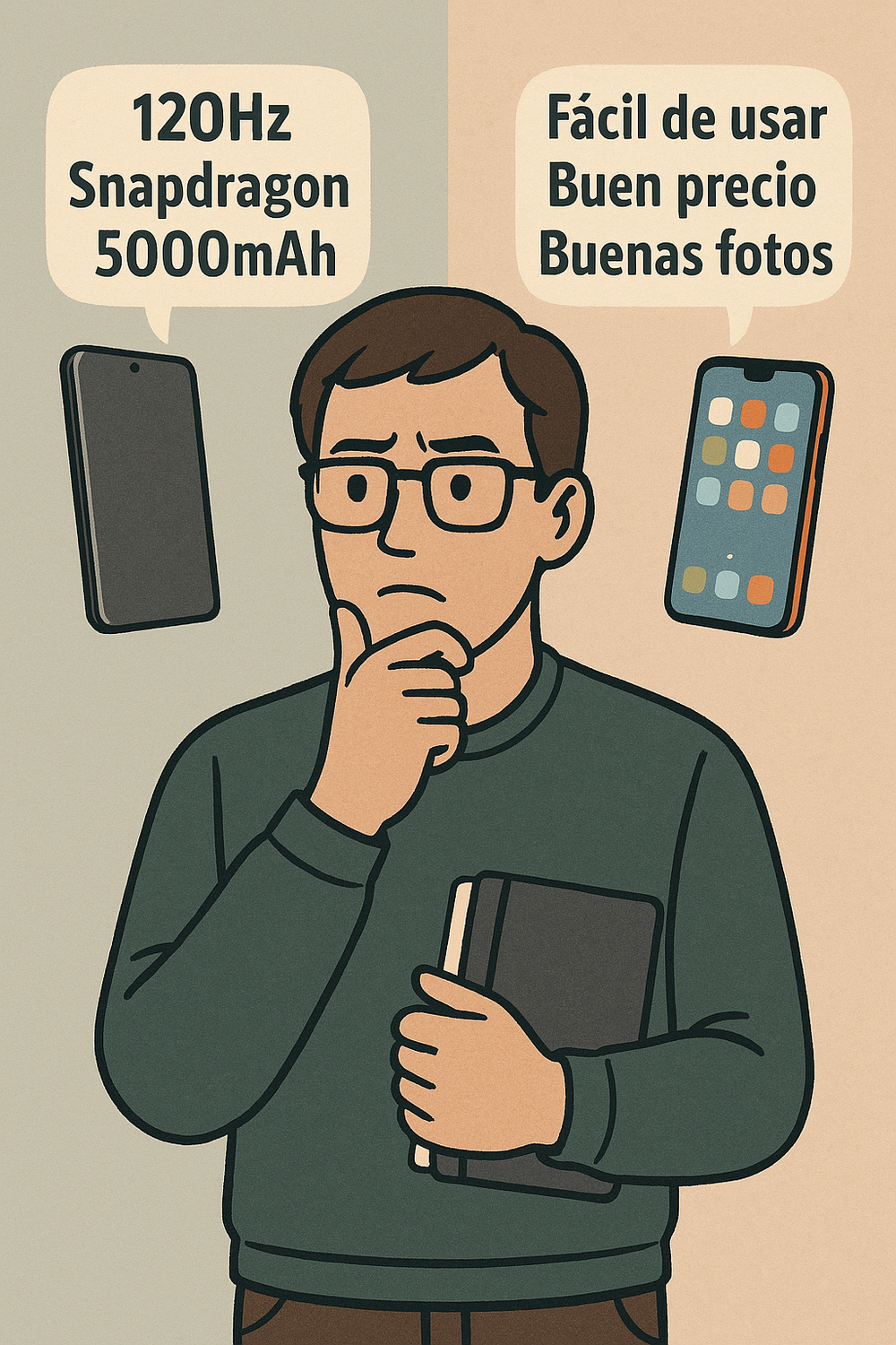 Muchos usuarios de celulares deciden entre buenas prestaciones y buen precio.