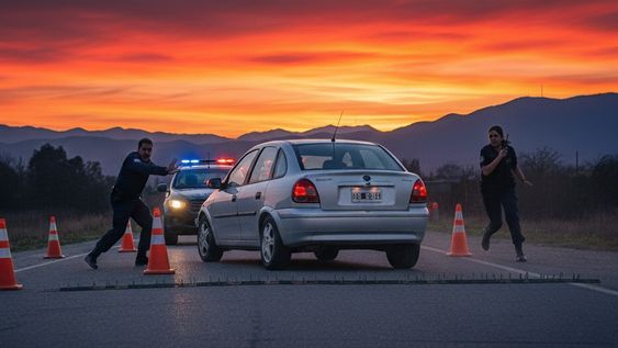 Policía evadió un control policial y desató una persecución por Junín.&nbsp;