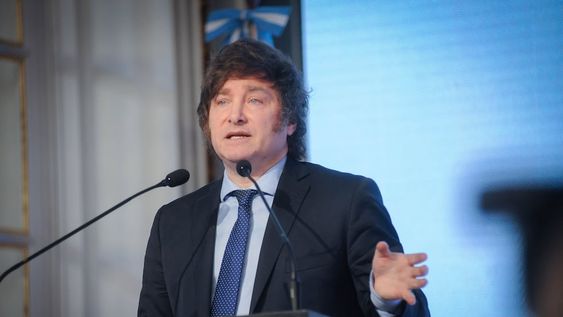 Javier Milei. Foto: Federico Lopez Claro