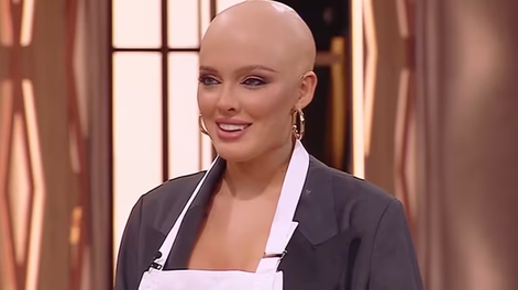 un sacrificio: sofia gonet mostro el sufrimiento por su look viral en masterchef celebrity