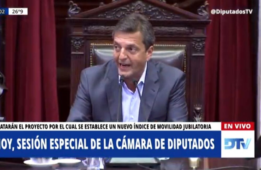 En Vivo: Diputados trata la nueva fórmula de movilidad jubilatoria