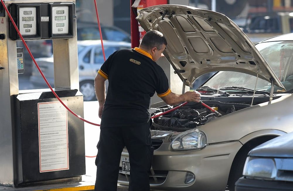 Hay preocupación en estaciones de servicio por la falta de suministro de GNC. Foto: Los Andes