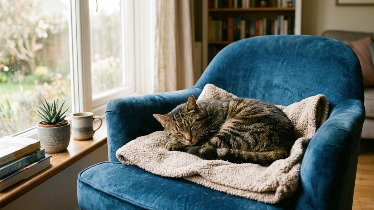 Los estudios demuestran cuál es el lugar en donde debería dormir tu gato durante el invierno