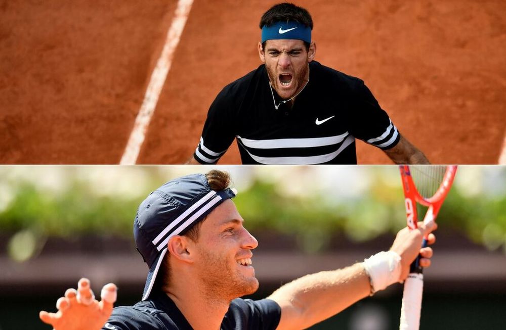 Luego de  13 años, dos argentinos en Cuartos de Final de Roland Garros