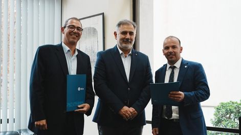 PSJ Cobre Mendocino y Banco Nación firmaron un convenio para potenciar la cadena de valor en Uspallata