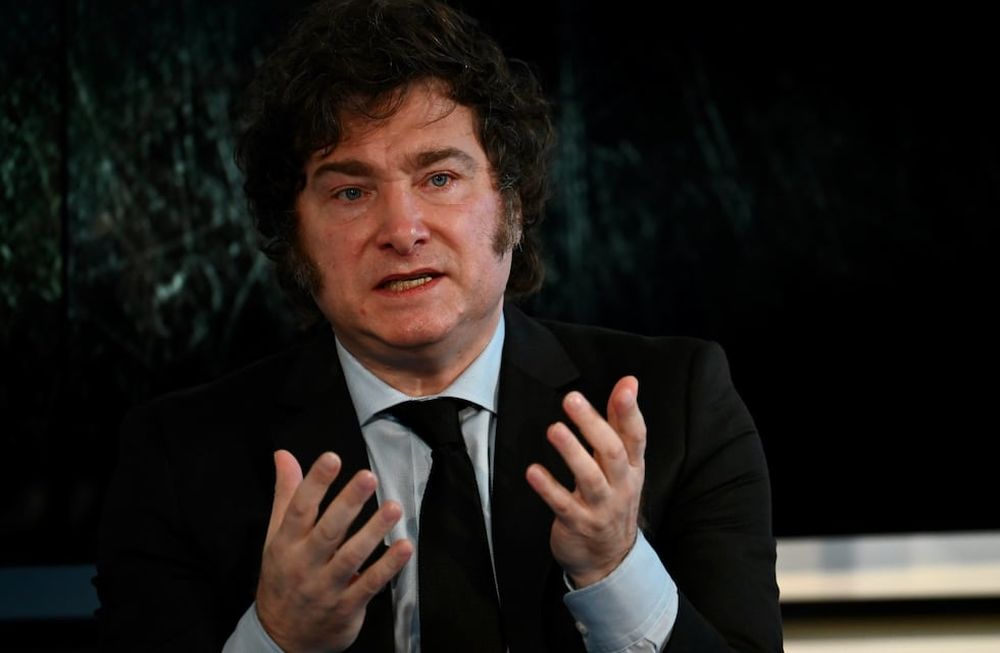 El presidenta Javier Milei  (Gentileza Clarín)