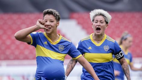 Histórico. Boca Juniors derrotó por 2-1 a Corhintias y se metió en semifinales. / Gentileza.