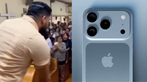 Pastor pide donaciones para comprar dos iPhone 17 Pro Max