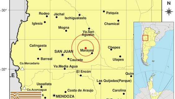 Fuerte sismo en San Juan se sintió con fuerza en Mendoza