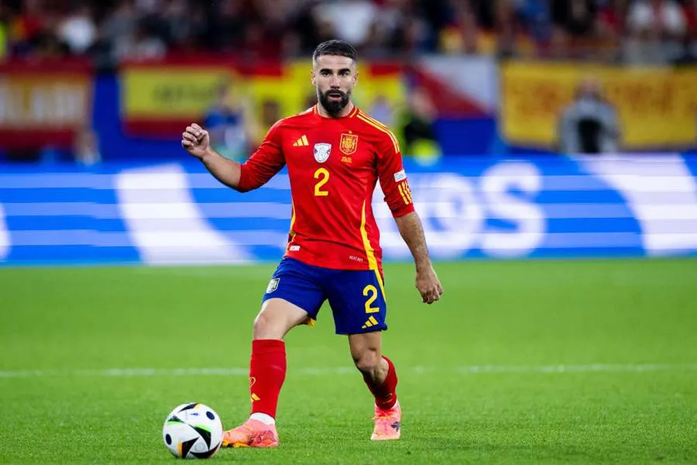 Dani Carvajal, lateral del Real Madrid y de la Selecci&oacute;n de Espa&ntilde;a.