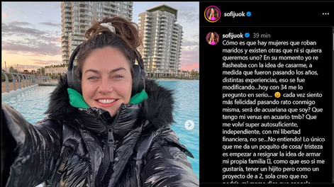 Sofía Jujuy Jiménez rompió el silencio tras ser acusada de robamarido.