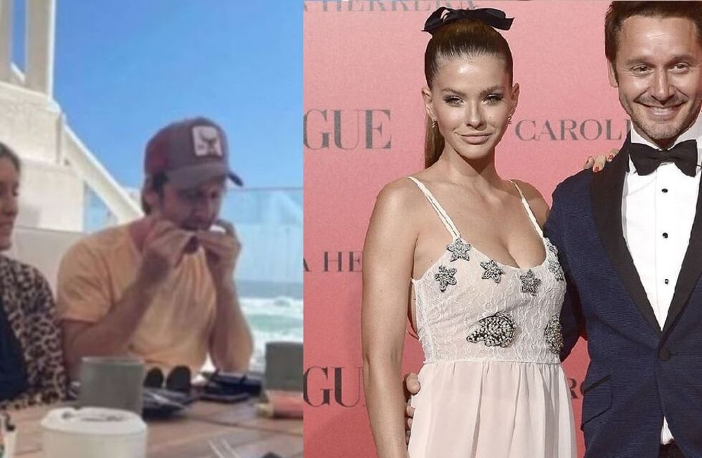 Benjamín Vicuña y una rubia misteriosa que pasea con él en Chile