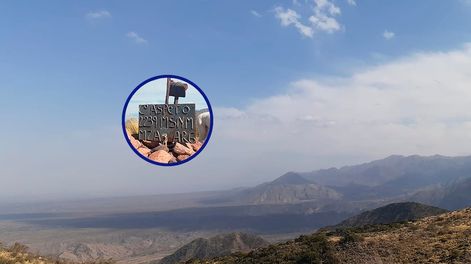 Los Andes | Una pareja fue rescatada en la zona de Piedra de Isidris cuando intentaban llegar al cerro Áspero