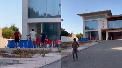 A un hombre le usurparon la casa y fue con dos amigos a desalojarlos con barras de hierro.