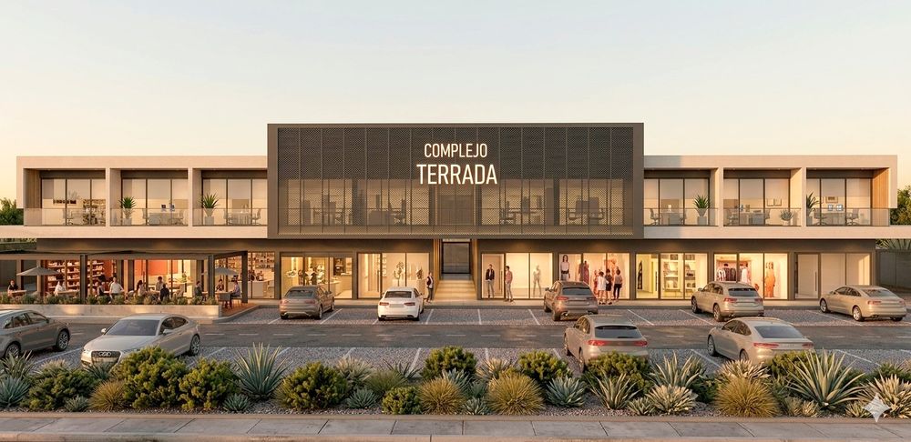 Complejo Terrada combinará locales comerciales, oficinas y departamentos en Luján de Cuyo.