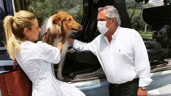 El viaje de Dylan en helicóptero generó revuelo entre los usuarios de redes sociales. / Instagram @fabiolaoficialok