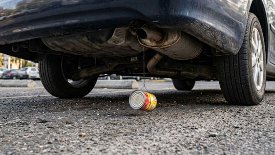 Si encontrás un objeto extraño junto al auto antes de arrancar, no lo ignores.
