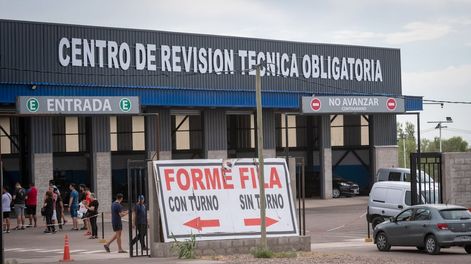 Centro de Revisión Técnica Obligatoria RTO. Foto: Ignacio Blanco / Los Andes