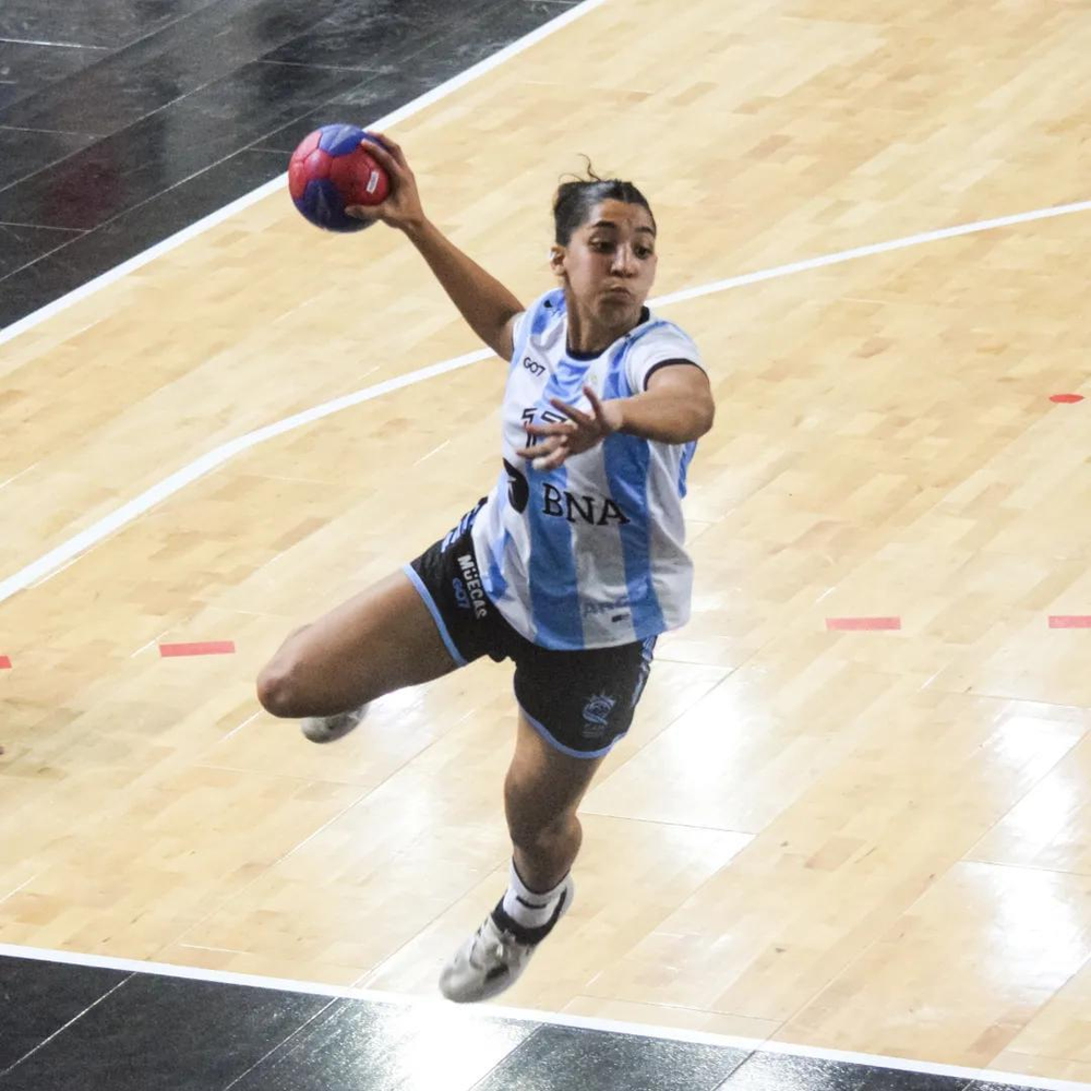 Handball. La jugadora de Municipalidad de Maipú,&nbsp; Josefina Carrizo