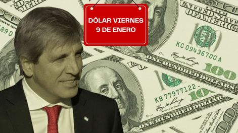 Está confirmado el precio que tendrá el dólar para este viernes 9 de enero
