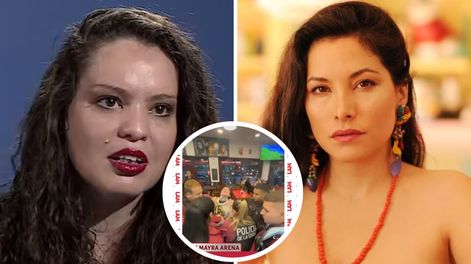 La tremenda pelea de la mendocina Griselda Sánchez con Mayra Arena en una pizzería: gritos, piñas y detención