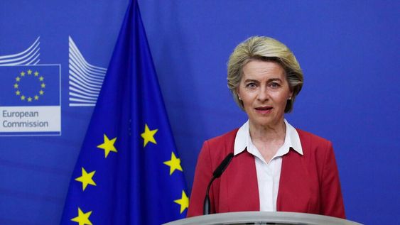 Ursula von der Leyen, presidenta de la Comisión Europea