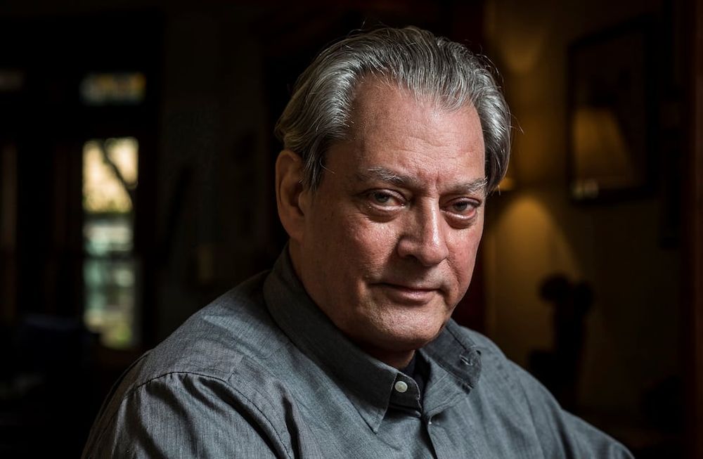 Murió Paul Auster, autor de La trilogía de Nueva York, entre otras obras.