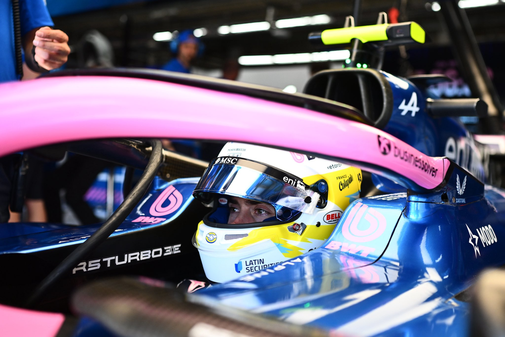 Franco Colapinto, piloto del equipo Alpine.