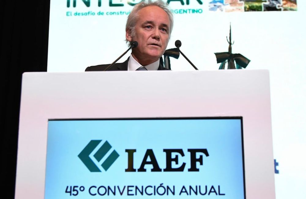 45° Convención Anual de IAEF (Instituto Argentino de Ejecutivos de Finanzas).Vladimir Werning - Vicepresidente - BCRA. Foto: Clarín