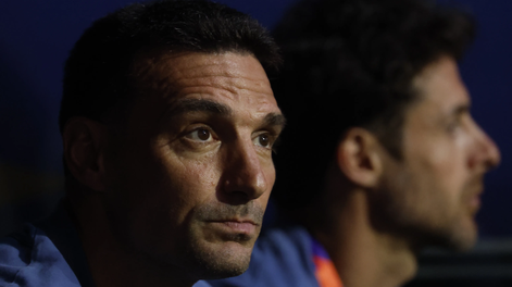 Lionel Scaloni, DT de la Selección Argentina.