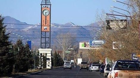 Centro de la ciudad de Malargüe.