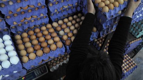 El precio de los huevos ya supera los $1.000 por maple en Mendoza. - Foto: Orlando Pelichotti / Los Andes