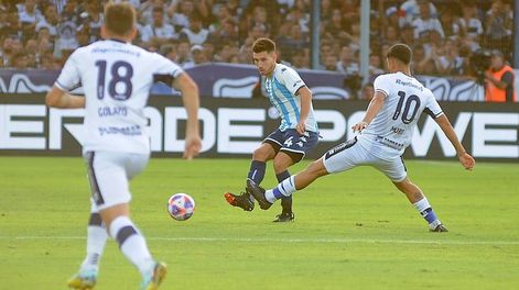 Gimnasia derrotó por 3-1 a Racing por la 10° fecha de la Liga Profesional. / Gentileza.
