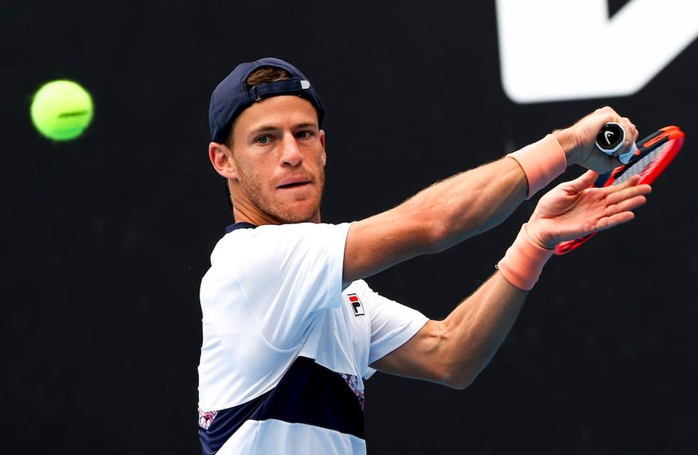 Diego Schwartzman quedó eliminado en el Abierto de Australia (EFE)