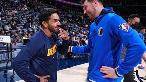Facundo Campazzo y Luka Doncic volverán a jugar juntos, ahora en Dallas Mavericks. (NBA)