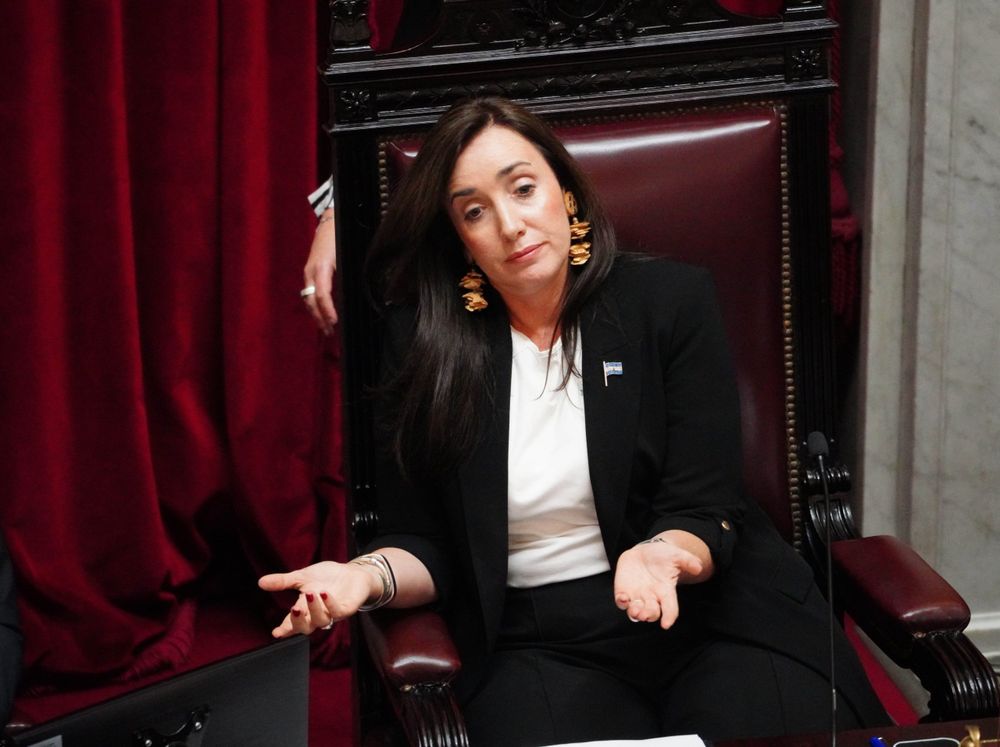 Victoria Villarruel reclamó por mejores salarios para los docentes.