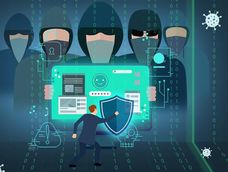 La ciberseguridad es una materia pendiente para muchas empresas que recién entienden su importancia cuando sufren el ataques a sus sistemas o a los datos. (Ilustración Oscar Roldán)