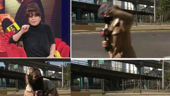 La notera de LAM abandonó el móvil en vivo y Ángel de Brito se enojó: “Ya es el colmo”