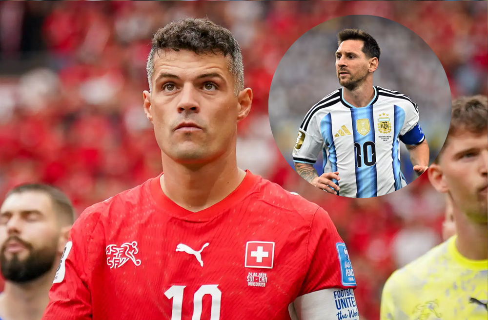 Granit Xhaka, capitán de Suiza, preocupado por el nivel de Lionel Messi: No sé si podremos detenerlo