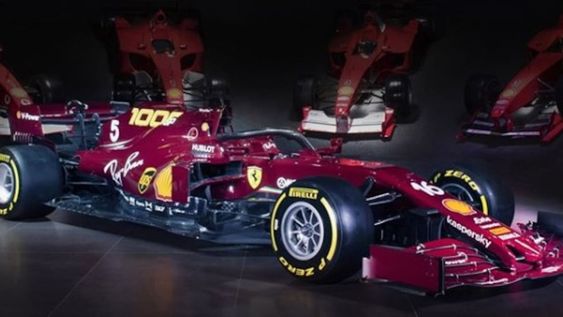 Ferrari cambia el color para los 1000 Grandes Premios en la F1