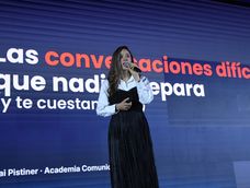 MaiPistiner, en el Bootcamp Empresarial Mendoza 2026. Foto: Walter Caballero